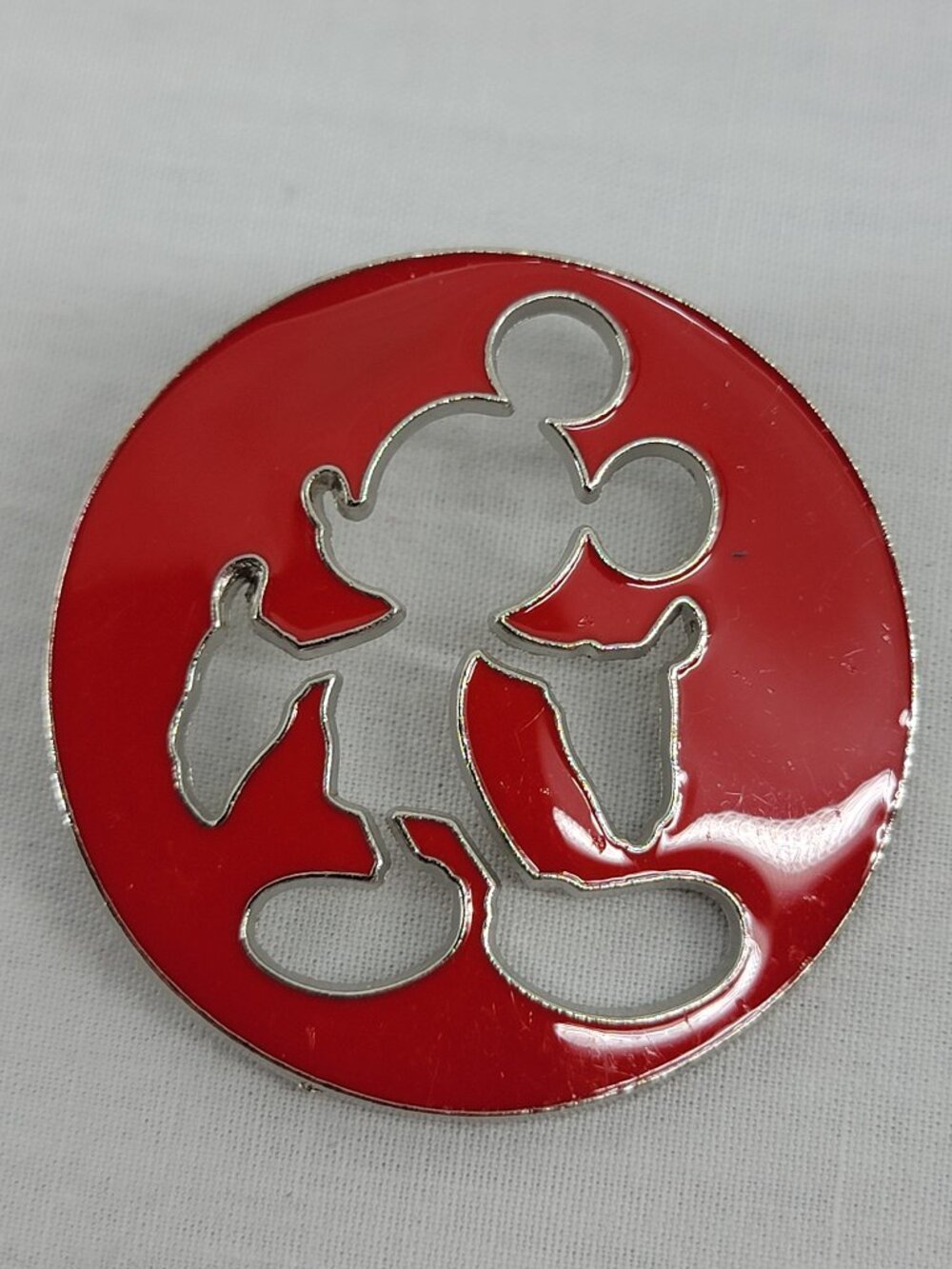DISNEY Pin Trading ~ Starter Set ~ Cut-Out Silhouette ~ Mickey Mouse ~ 2009